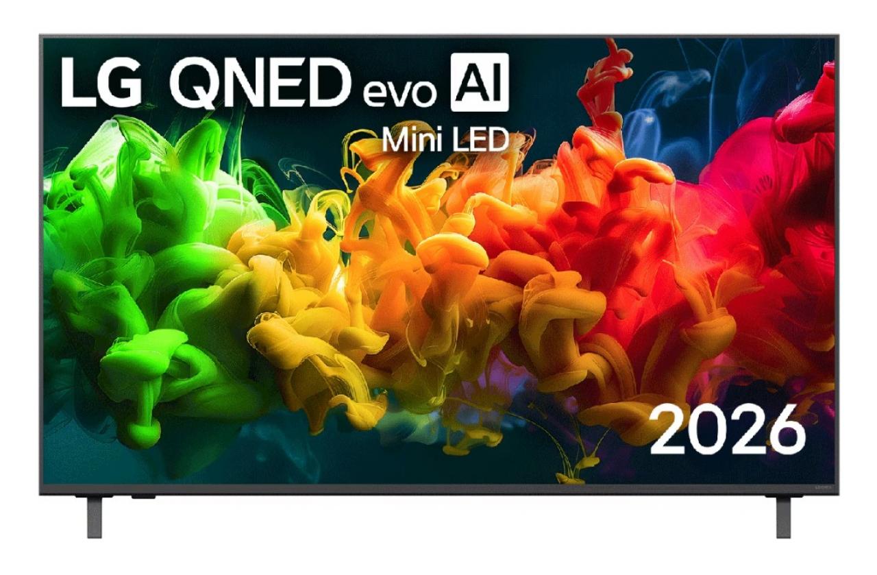 QNED-телевизор LG 55QNED80B6B 55" черный