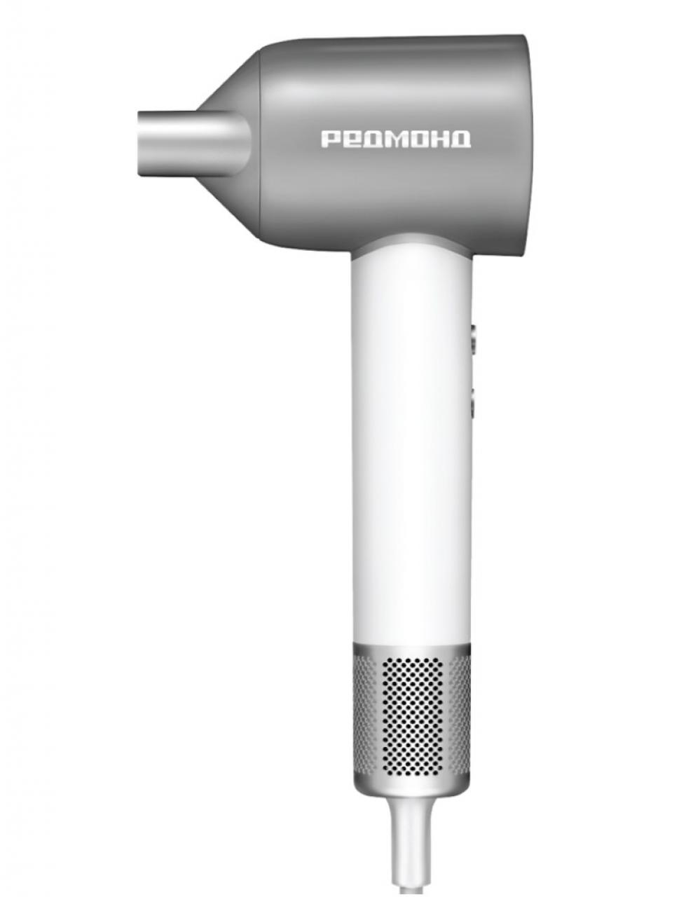 Фен для волос редмонд HD1703 серый/белый