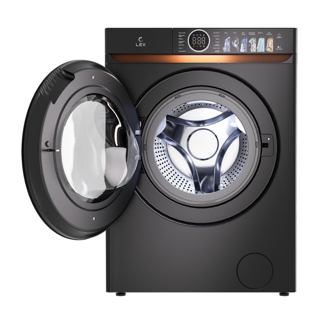 Стиральная машина с сушкой LEX LWM12812BLIDD Lux