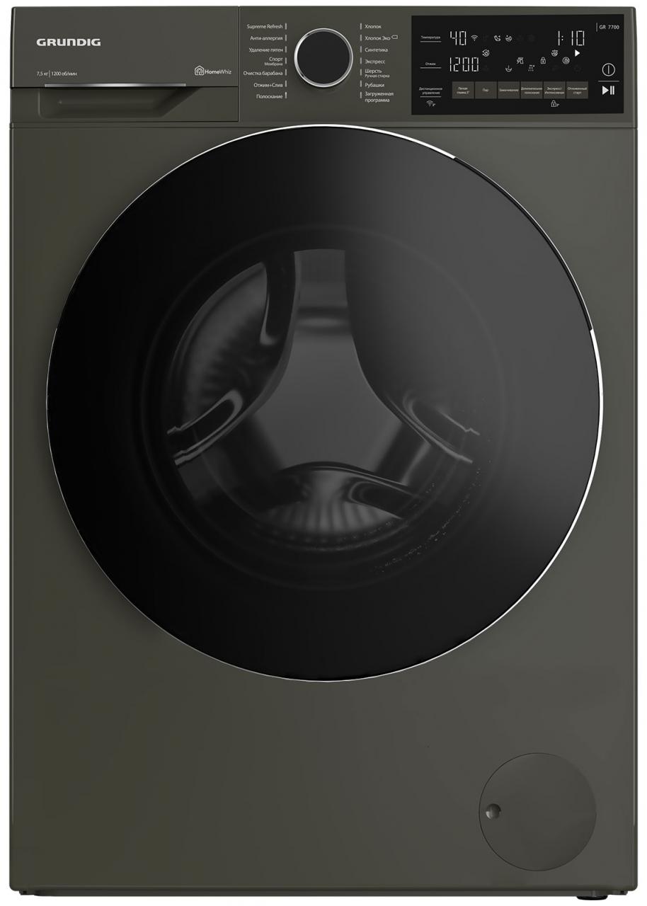 Стиральная машина GRUNDIG GW7P77H21M графит