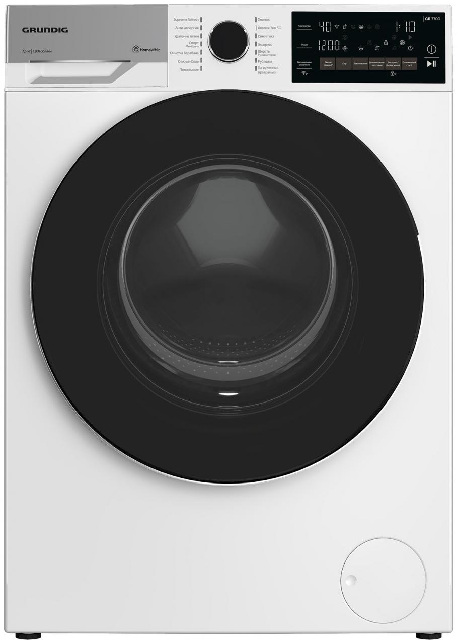 Стиральная машина GRUNDIG GW7P77H21W белый