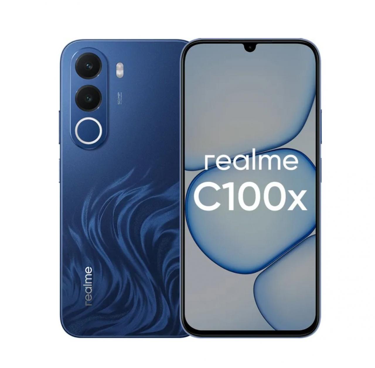 Смартфон realme C100X, 4ГБ/128ГБ синий