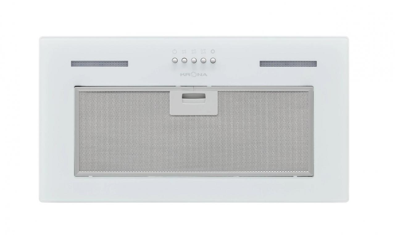 Вытяжка встраиваемая Krona WERMUT 600 DN WHITE PB