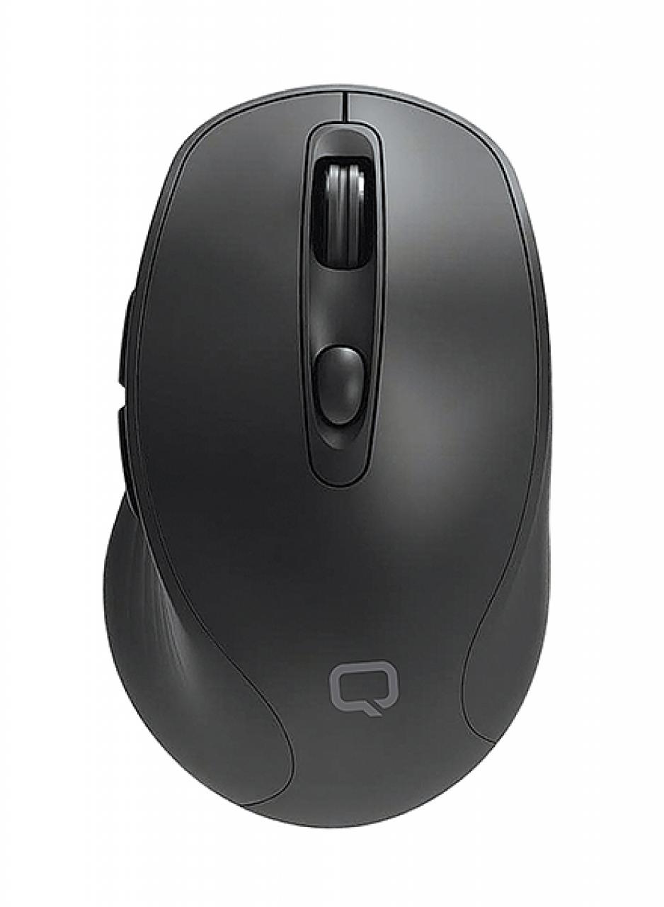 Мышь беспроводная Qumo Fabula M111 черный