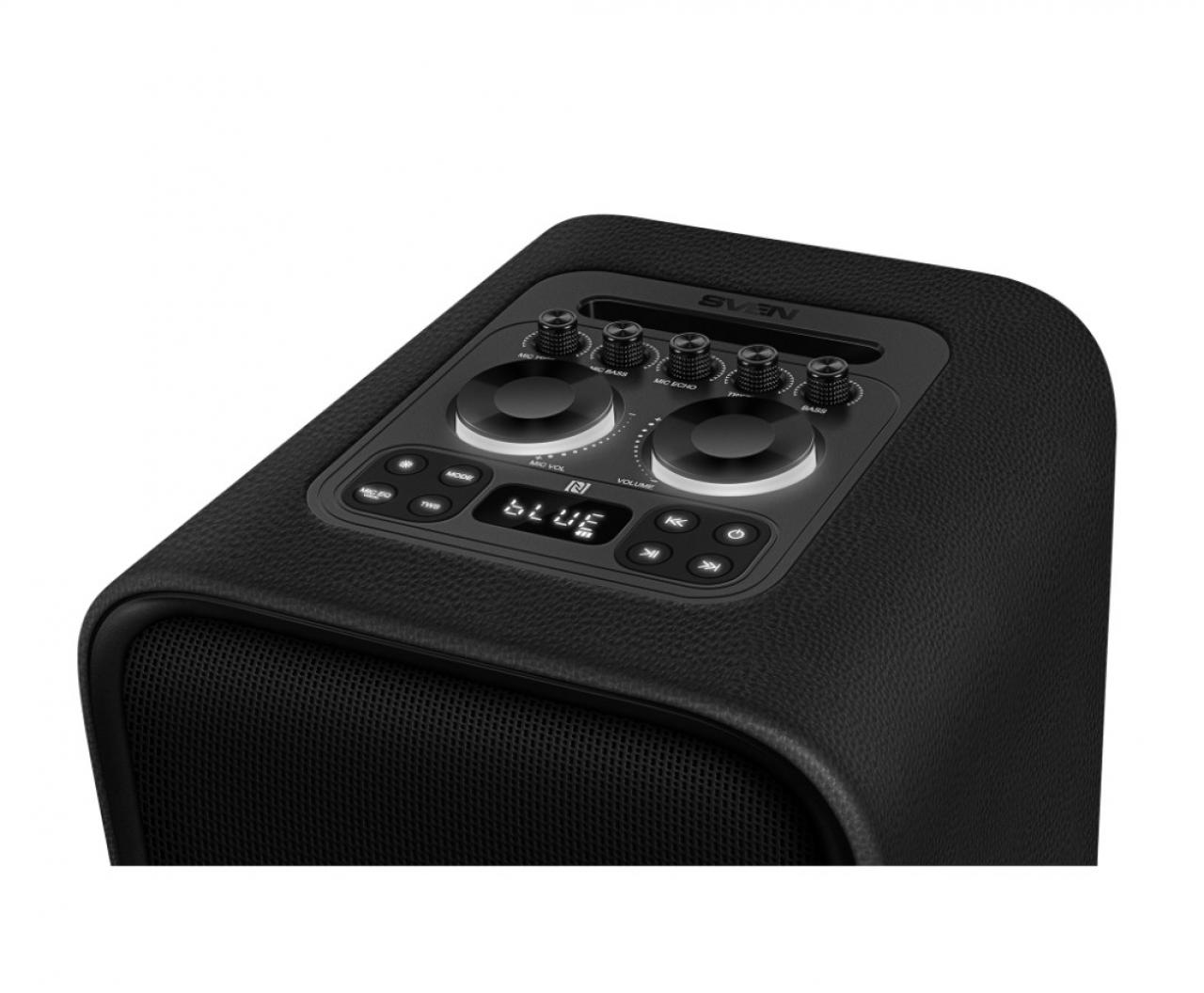 Минисистема SVEN PS-1650 черная кожа