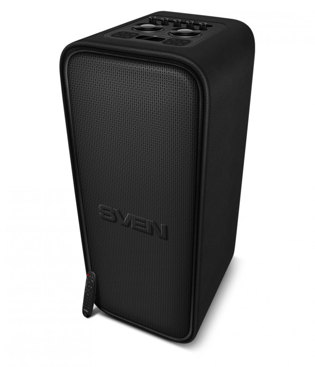 Минисистема SVEN PS-1650 черная кожа