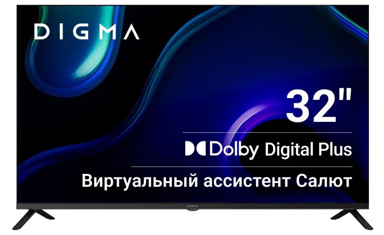 LED-телевизор DIGMA DM-LED32SBB36 32" черный