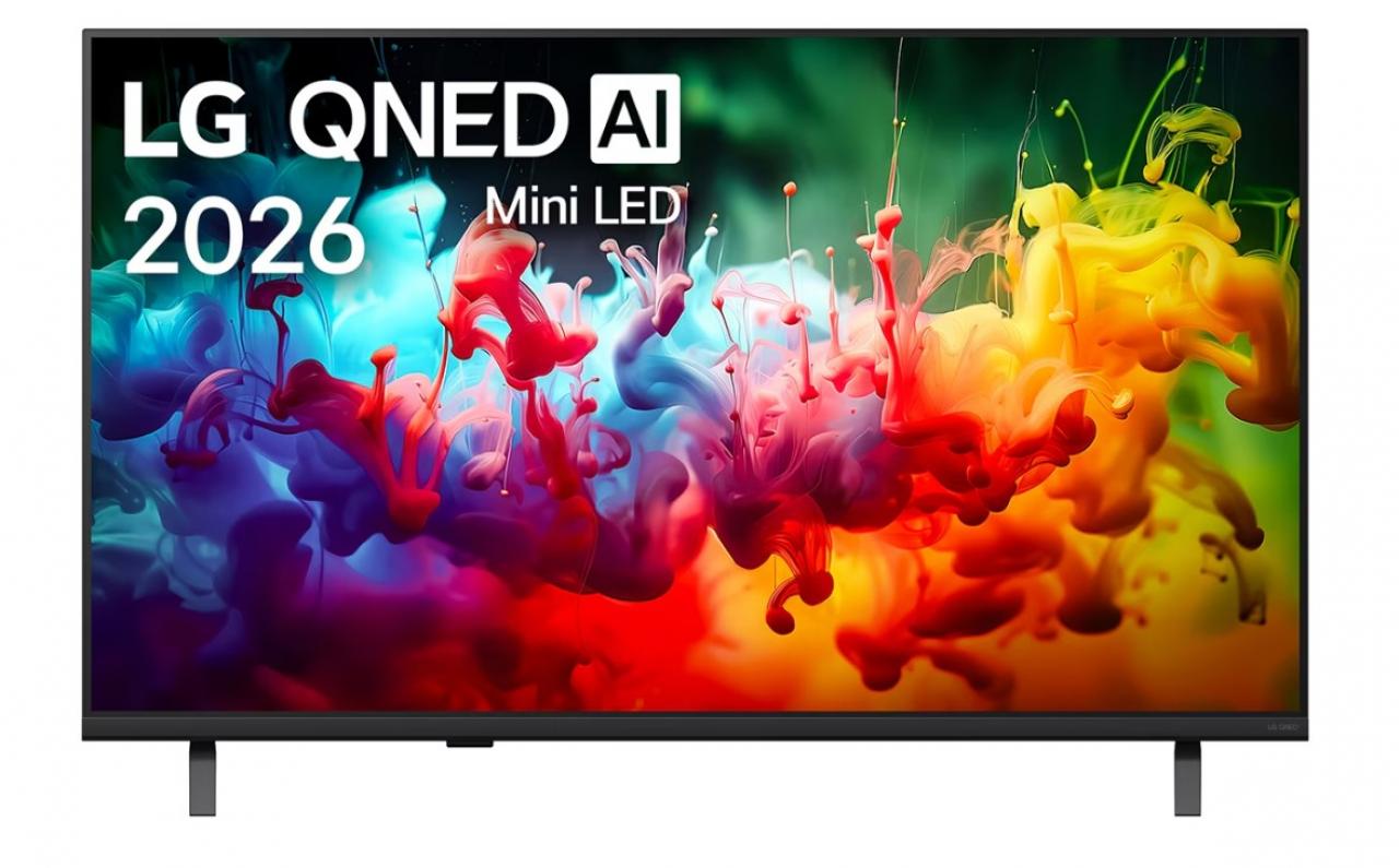 LED-телевизор LG 43QNED70B6C.ARUG 43" черный