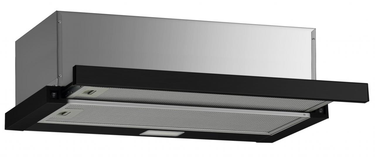 Вытяжка встраиваемая ATL 1002 Т 90 см Black