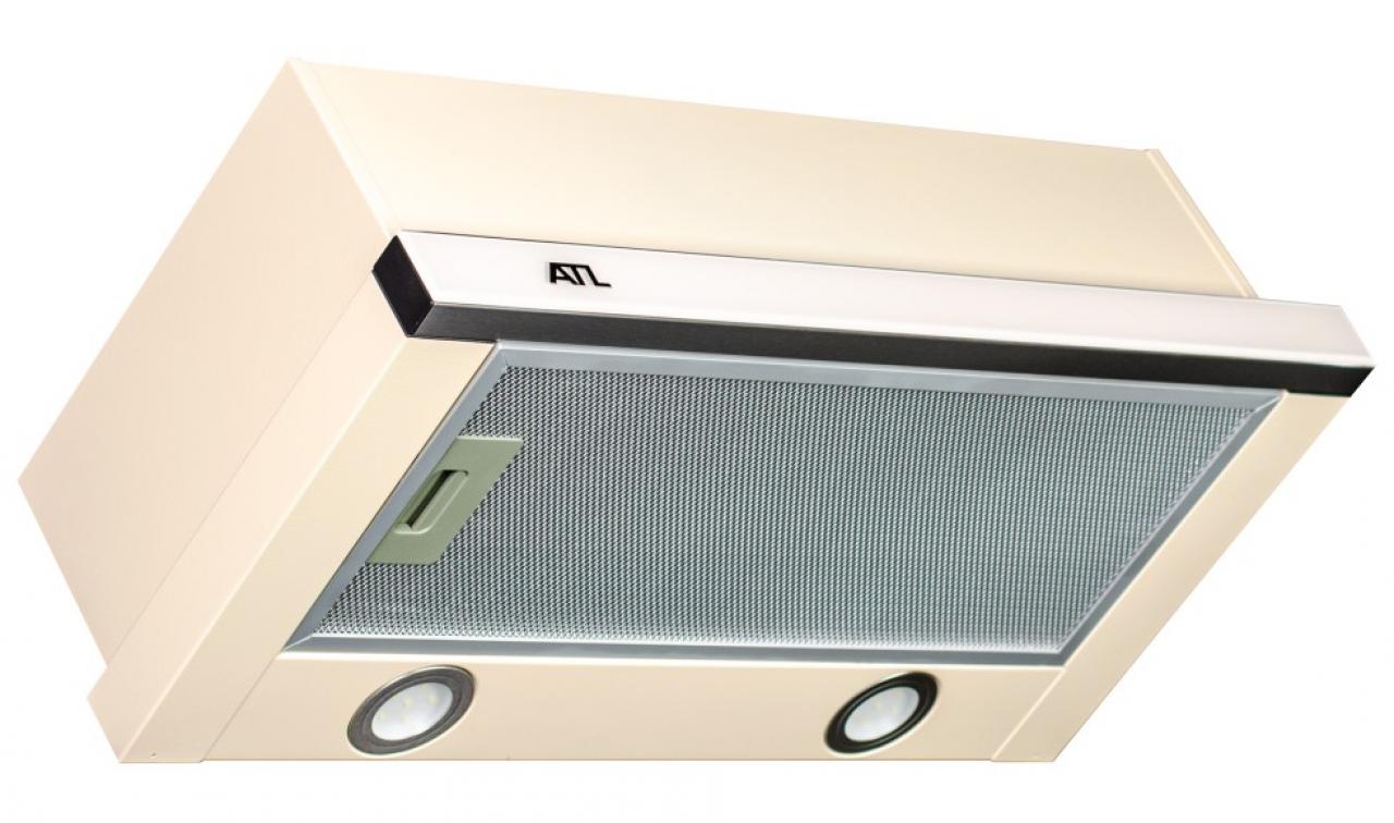 Вытяжка встраиваемая ATL 3002 60 см Beige стекло