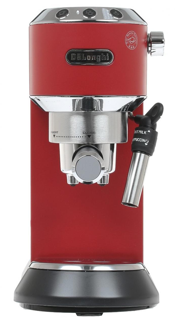 Кофеварка рожковая DeLonghi Dedica EC 685 Red