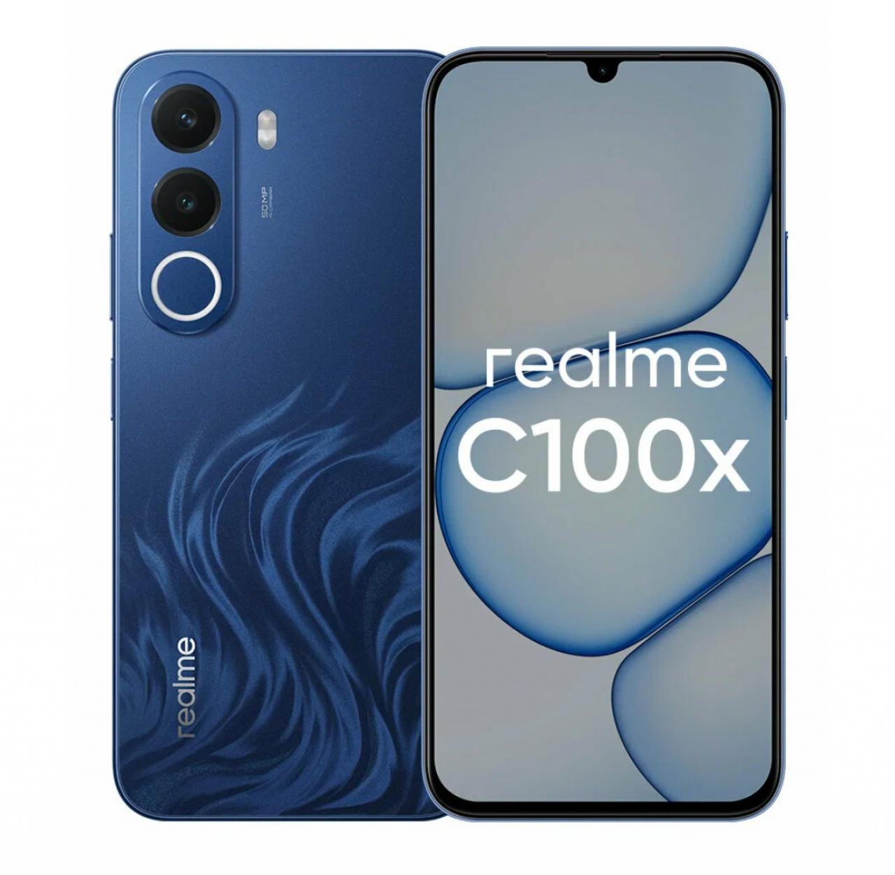 Смартфон realme C100X 4ГБ/256ГБ синий