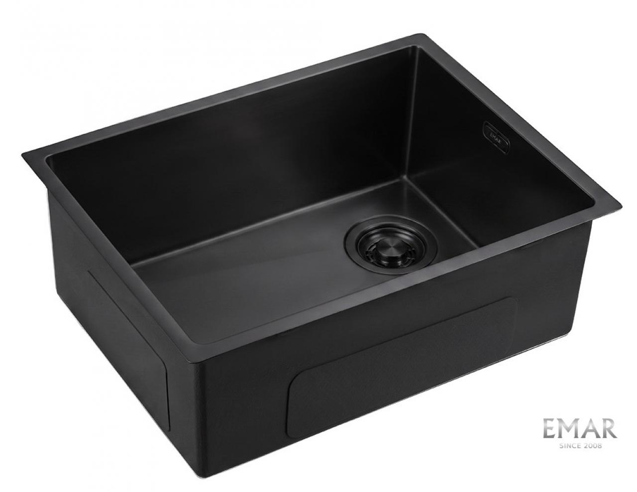 Мойка кухонная Emar EMB-540(UN) PVD Black