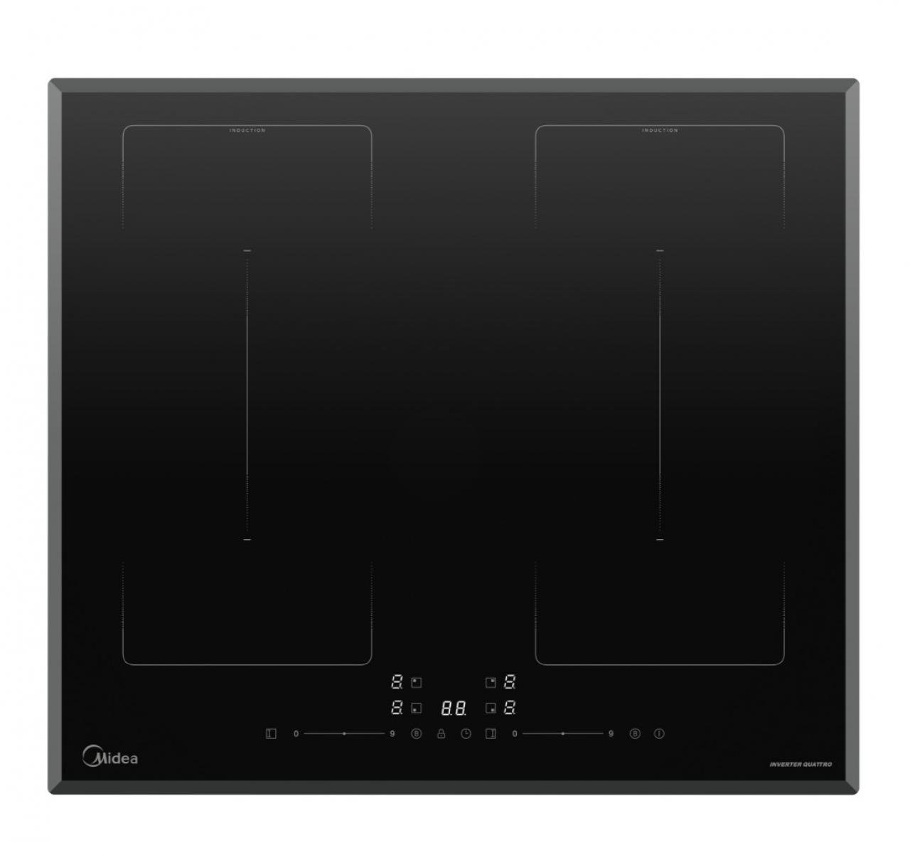 Встраиваемая индукционная панель независимая Midea MIH67781F