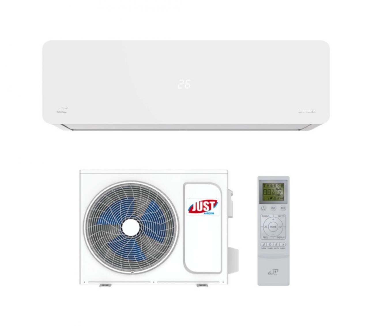 Сплит-система JUST AIRCON JAE-09HPSIA/MB/JAEO-09HPSIA/MB