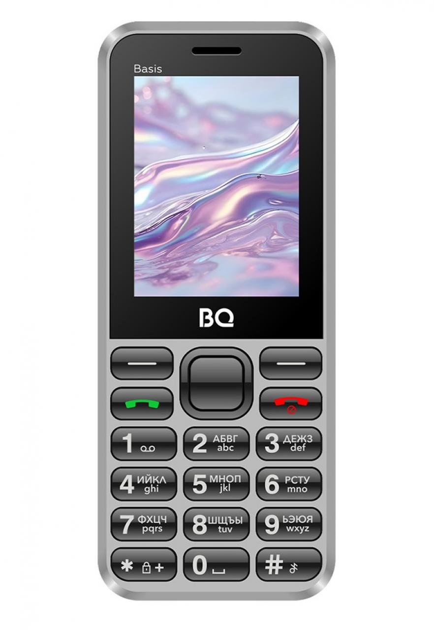 Сотовый телефон BQ 2460 Basis Gray