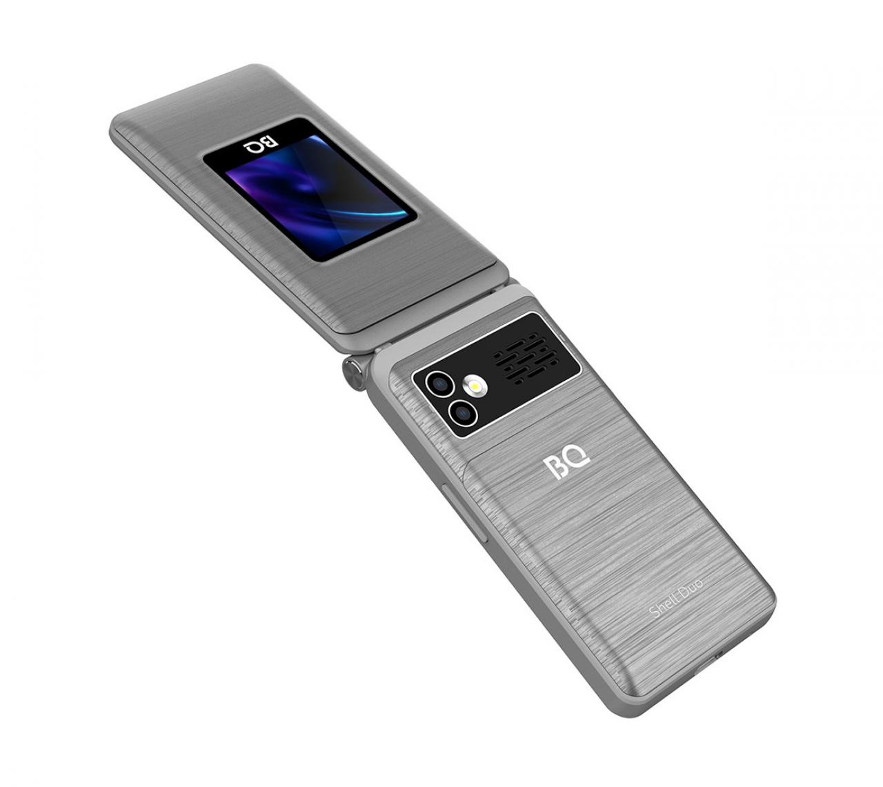 Сотовый телефон BQ 2464 Shell Duo Gray