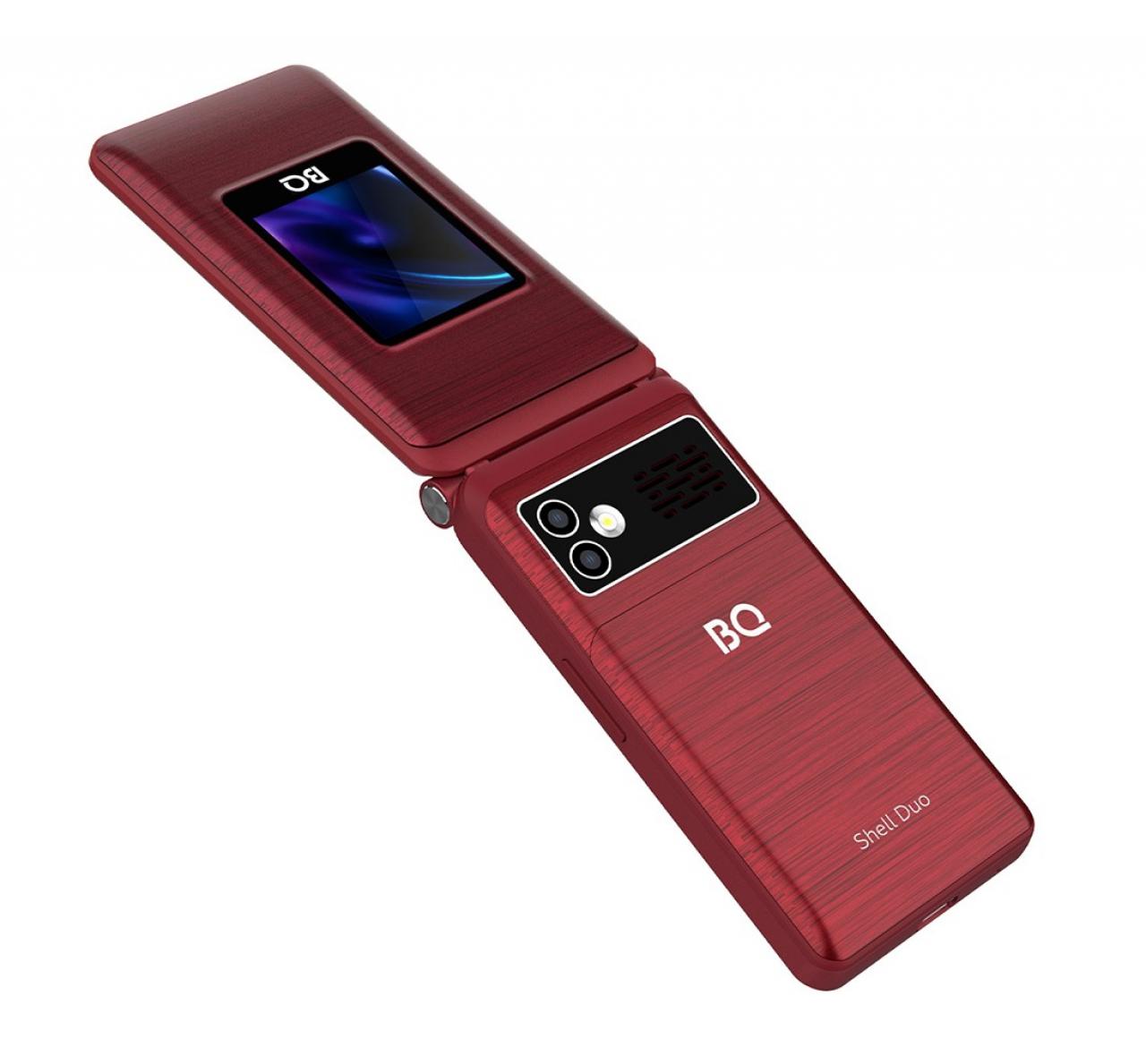 Сотовый телефон BQ 2464 Shell Duo Red