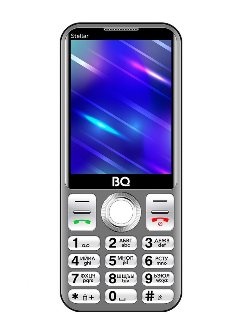 Сотовый телефон BQ 2860 Stellar Gray