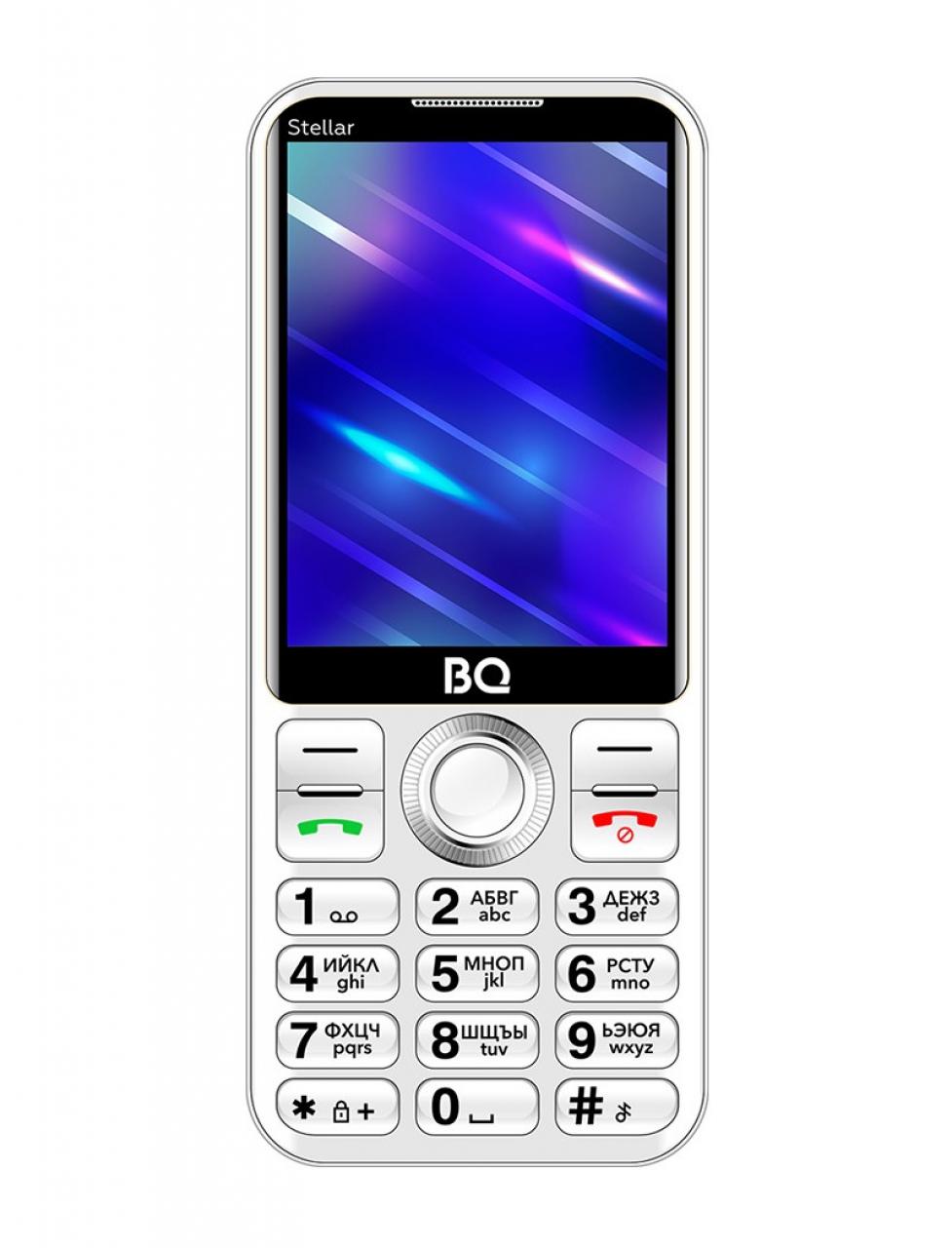 Сотовый телефон BQ 2860 Stellar Light Silver