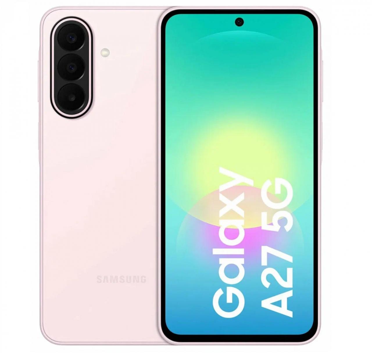 Смартфон Samsung Galaxy A27 6/128Gb (SM-A276BLIDCAU) розовый