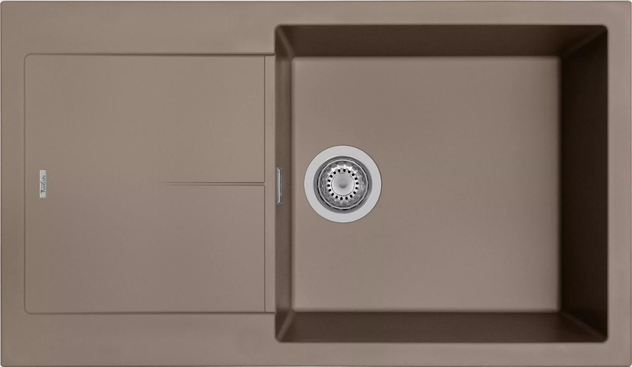 Мойка кухонная Rivelato LUMO LM-8650 трюфель 704