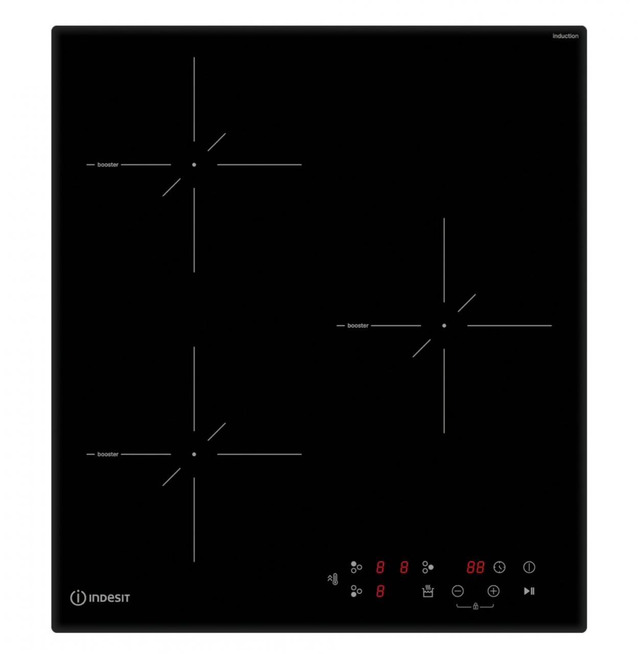 Индукционная варочная панель Indesit IS 40CQ45 NE чёрный