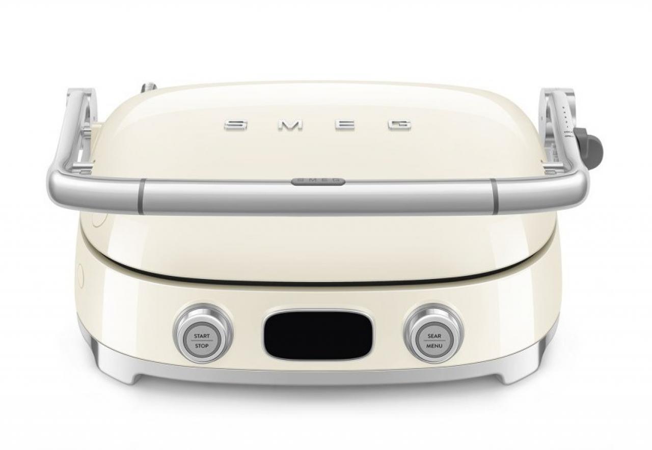 Гриль Smeg MGF01CREU кремовый