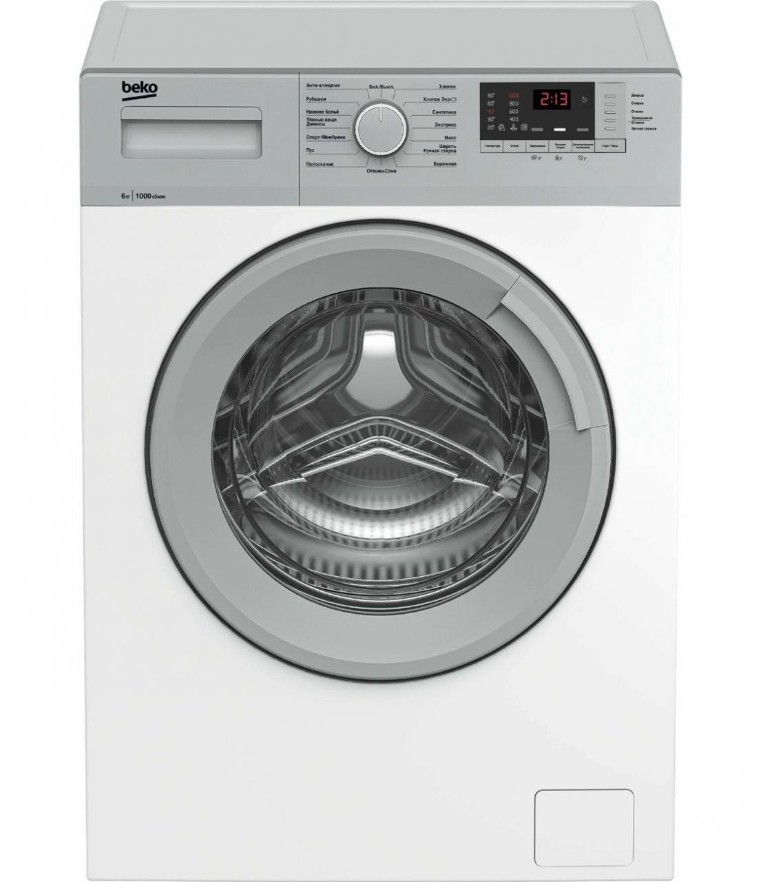 Стиральная машина BEKO WHE 6512 ZSW