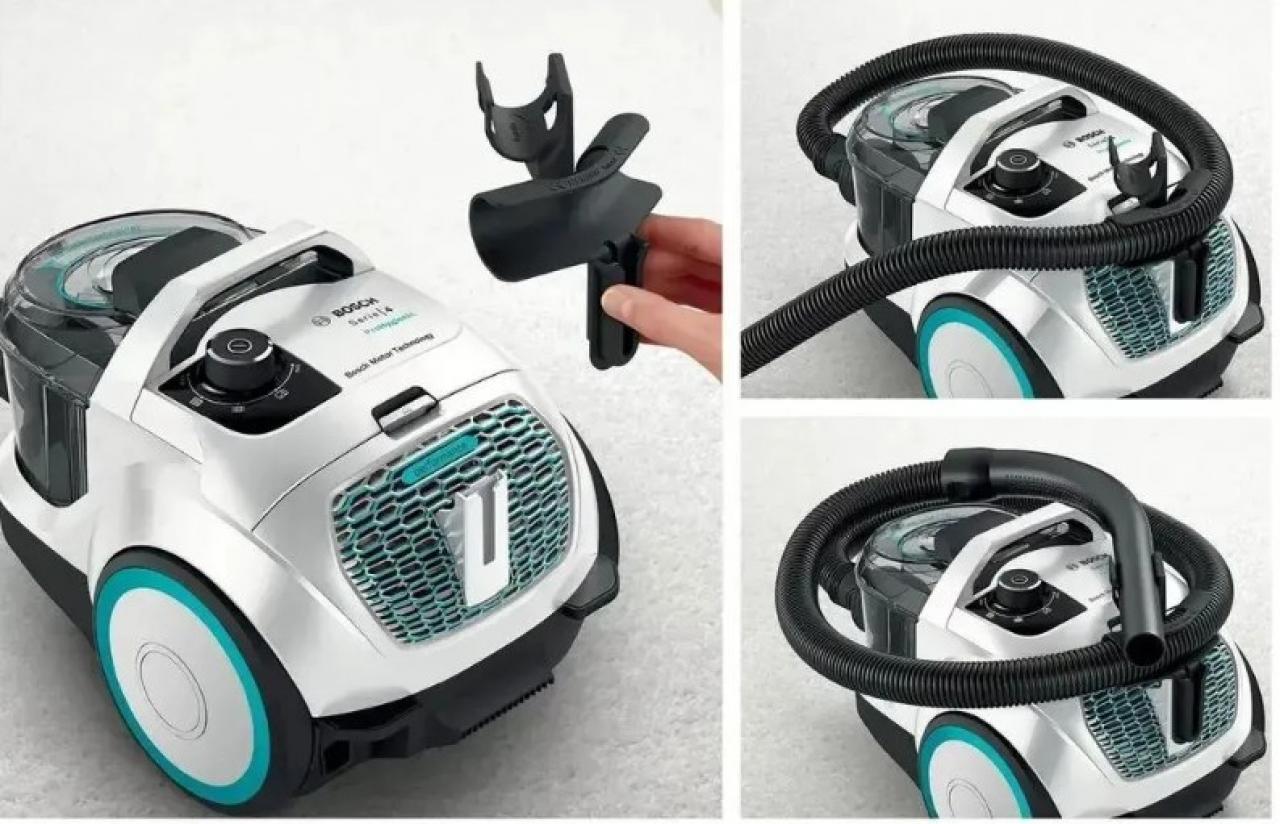 Пылесос проводной BOSCH BGC21HYG1 белый