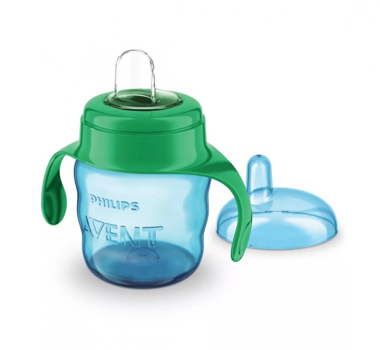 Чашка-поильник с носиком и ручками Philips AVENT SCF551/05 Comfort голубой