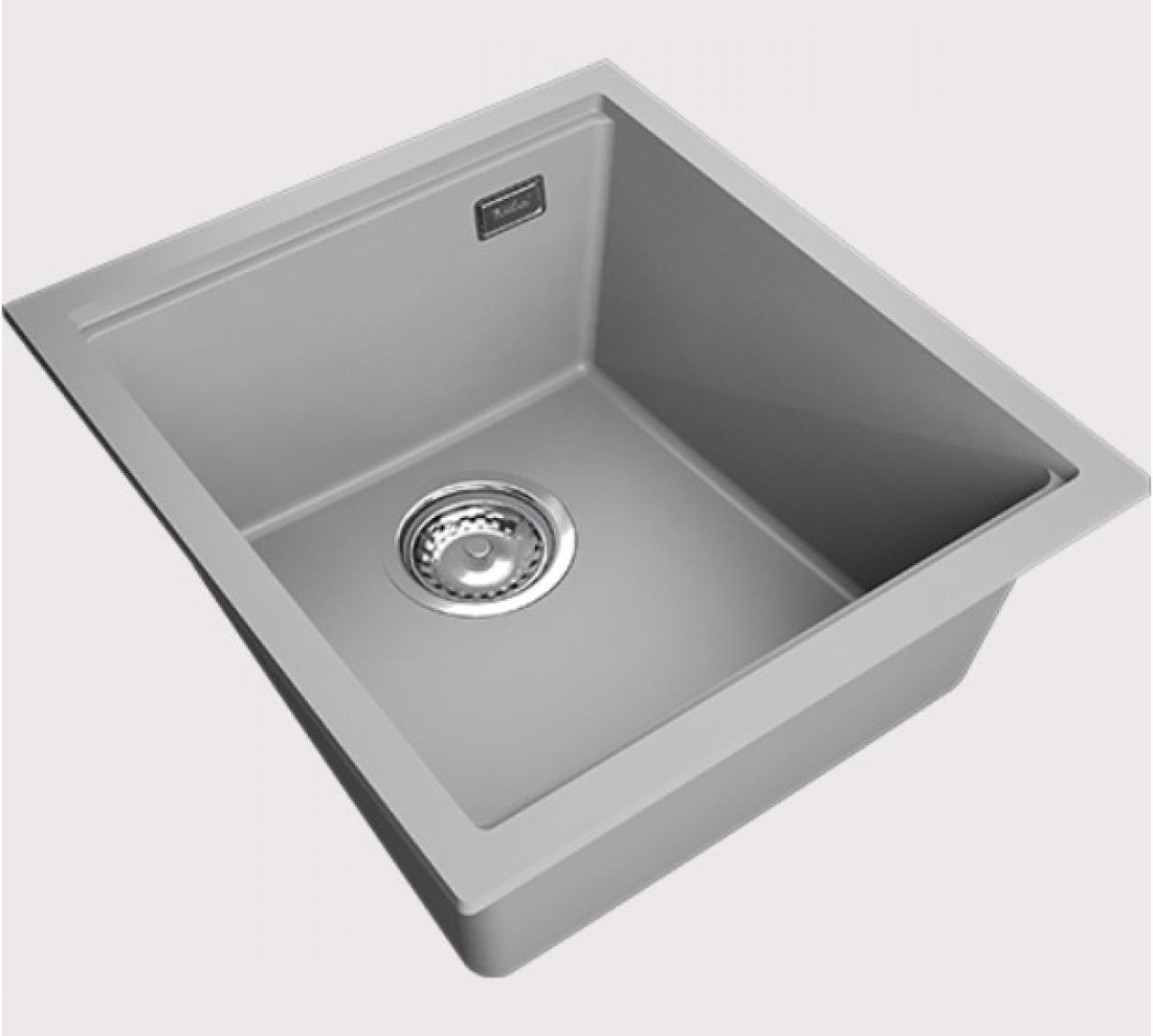 Мойка кухонная Rivelato SCALINO SL-353 серый 803