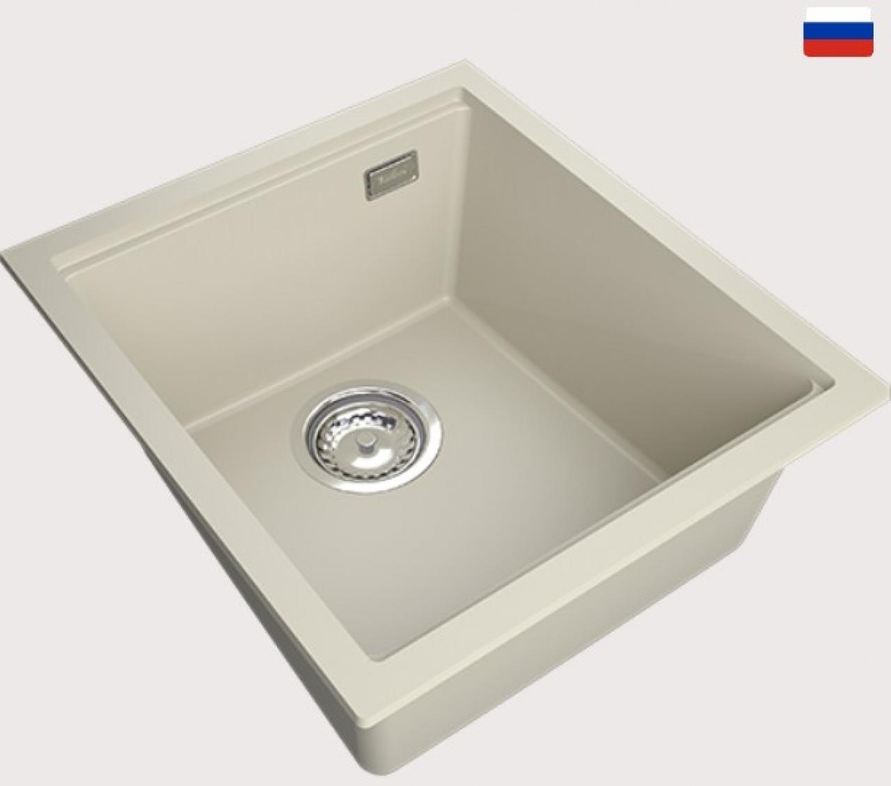 Мойка кухонная Rivelato SCALINO SL-353 темно-бежевый