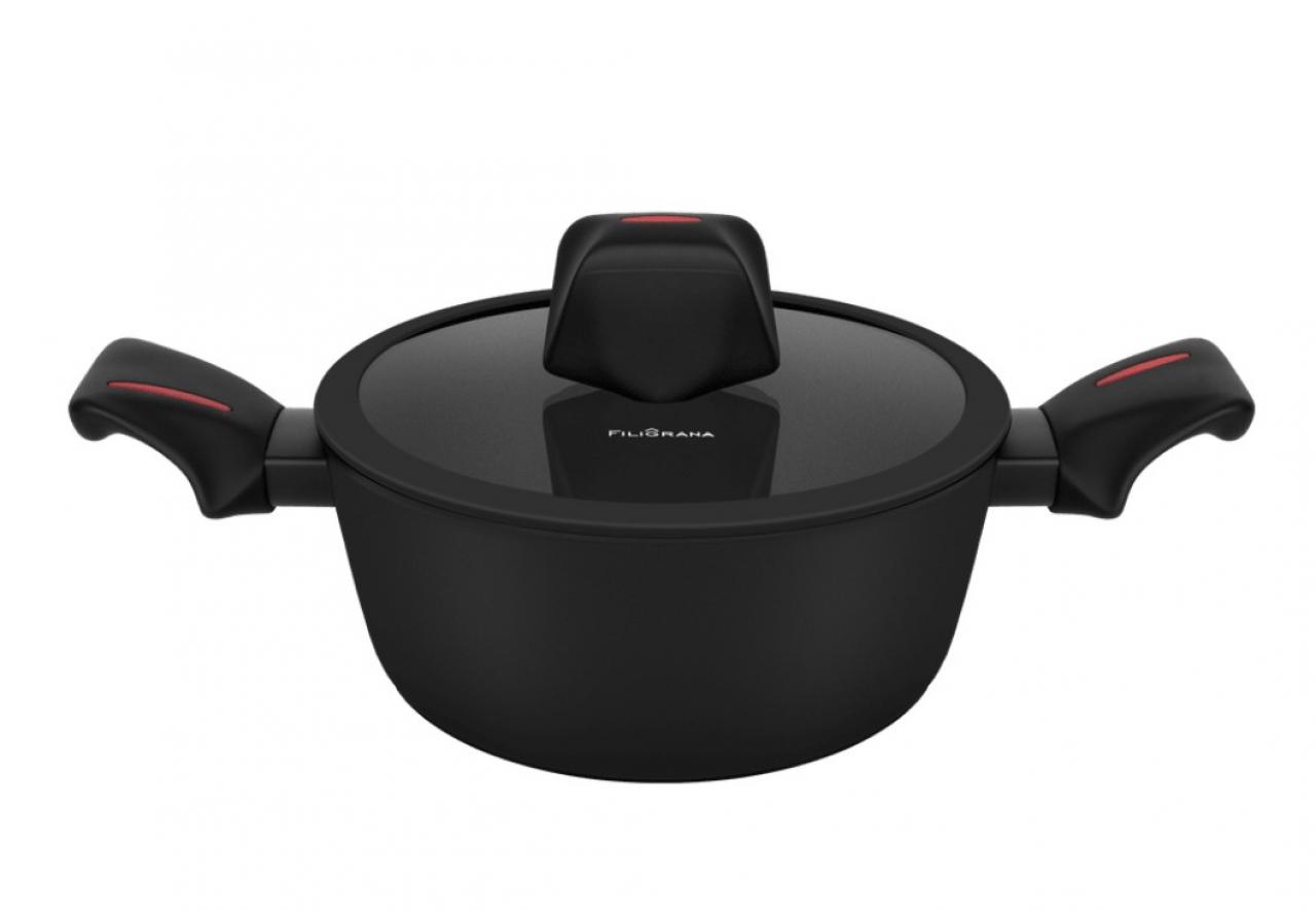 Кастрюля с крышкой FILIGRANA CARITA FG20CRT01CS