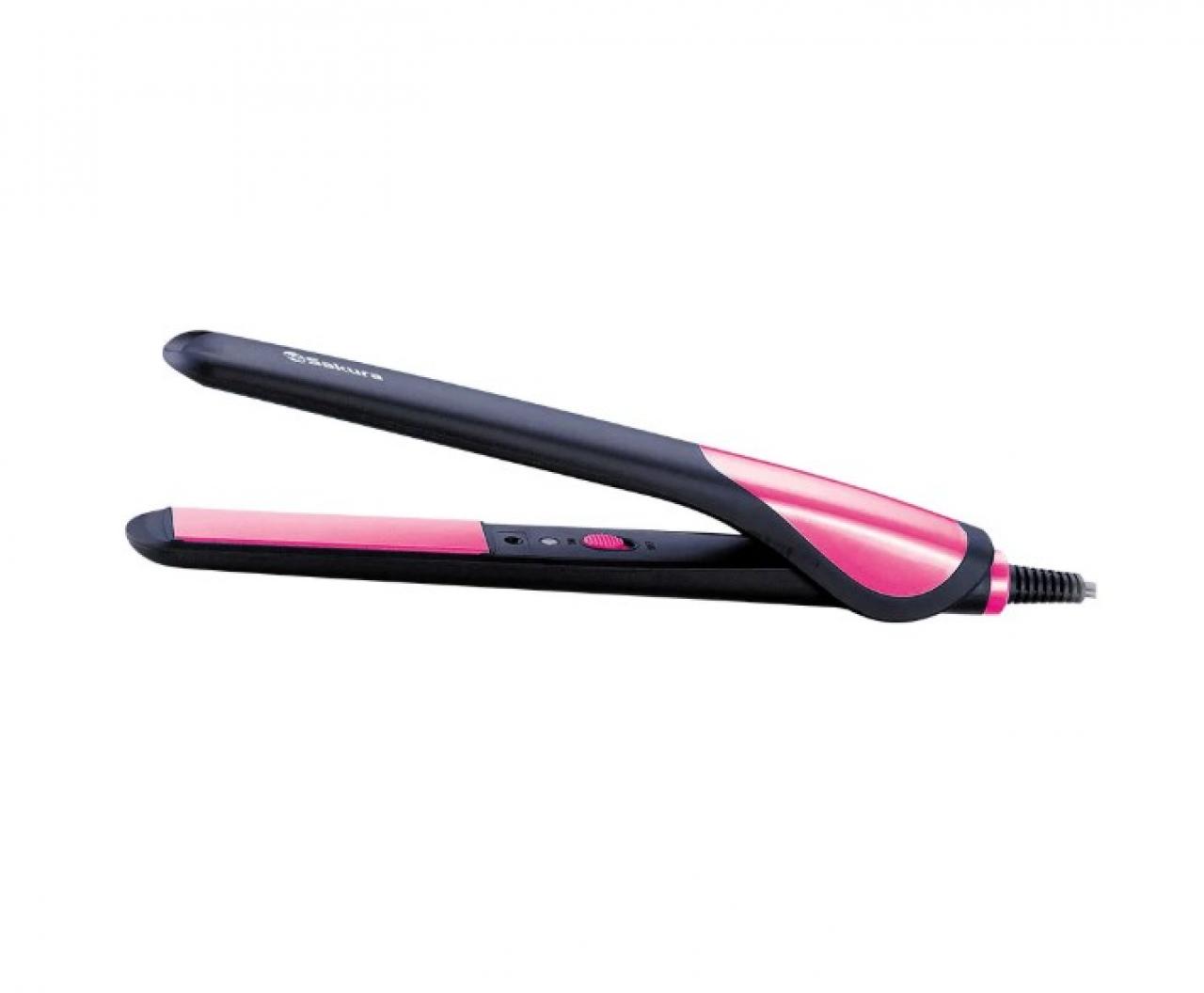 Выпрямитель для волос Sakura SA-4519P черный/розовый