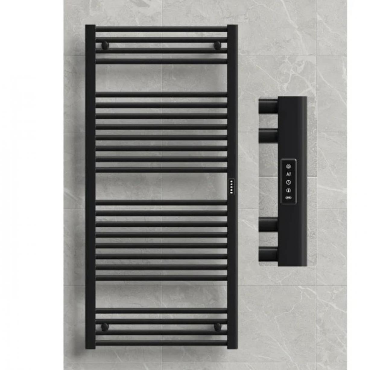 Полотенцесушитель Rifar D-LINE DL-120-60-BM чёрный янтарь матовый