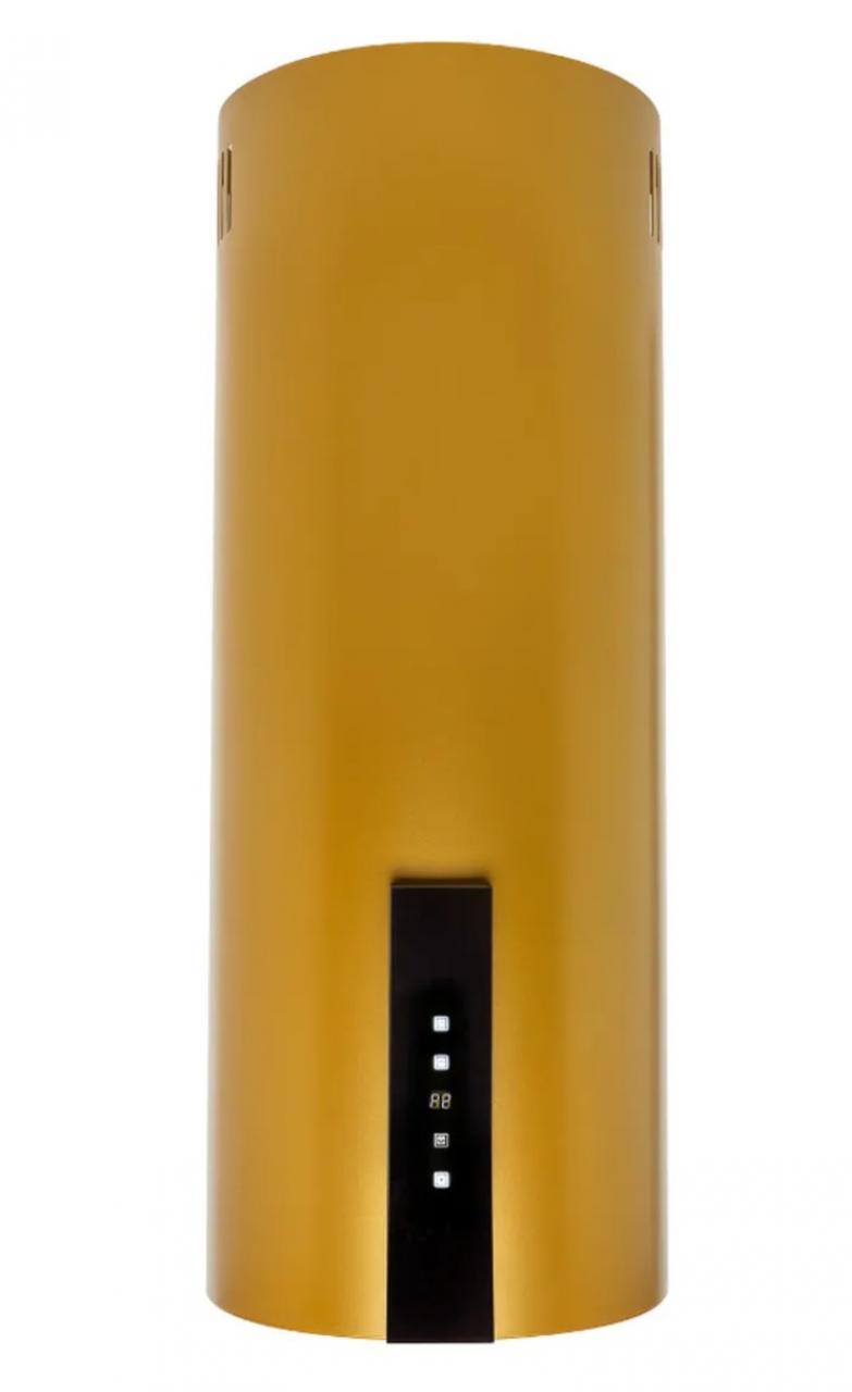 Вытяжка пристенная Konigin Bloom Tech Gold/Black Glass 35