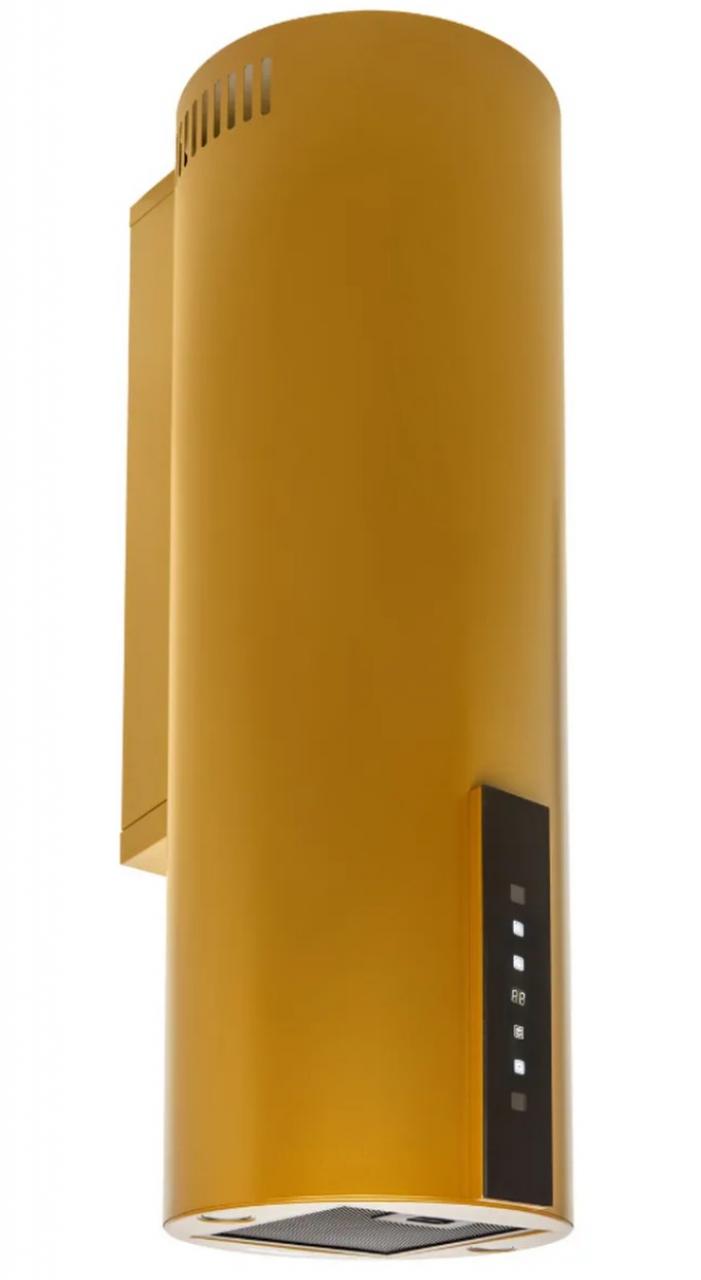 Вытяжка пристенная Konigin Bloom Tech Gold/Black Glass 35