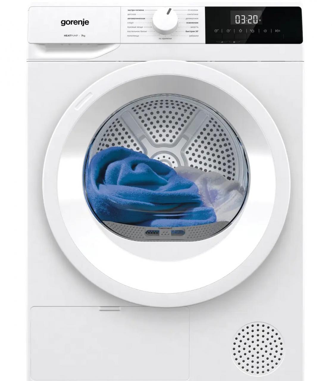 Сушильная машина Gorenje D2HNE7EW/C